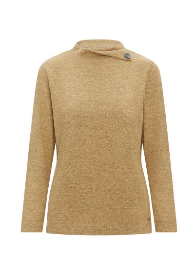 TIGI  Split Turtle Neck Top