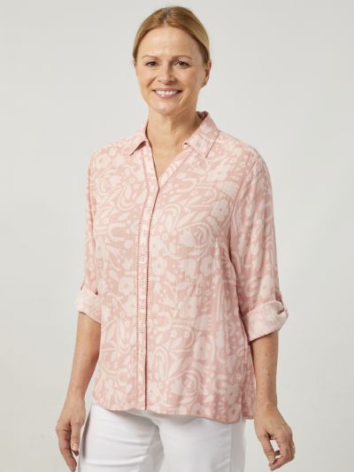 TIGI Latice Trim Shirt