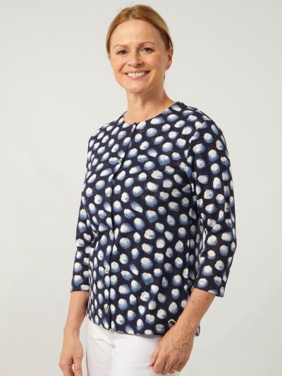 TIGI Polka Dot Cardigan