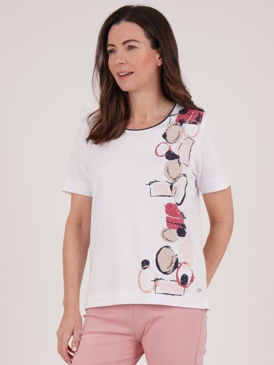 TIGI Mod Eco Placement Print Top