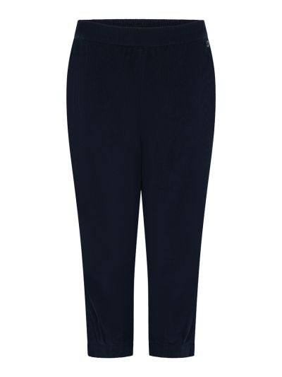 VIZ-A-VIZ  Boutique Corduroy Trousers - Navy