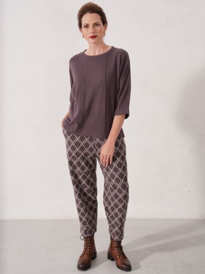 VIZ-A-VIZ Boutique Lattice Trousers